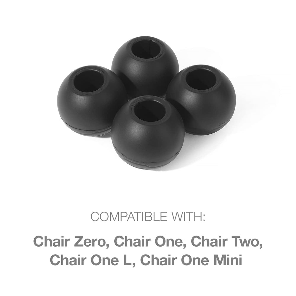 Helinox ball feet installed on Chair One Original increase surface grip