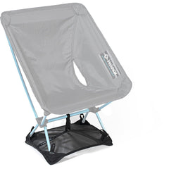 Helinox center strap secures the sheet to the chair frame