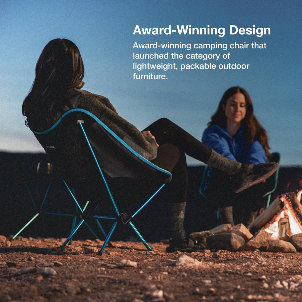 Helinox Chair One Original removable-seat fabric for easy cleaning and replacement.