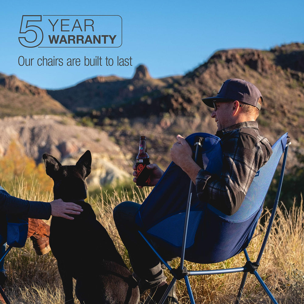 Helinox Chair One XL weight capacity up to 320 pounds for sturdy seating.