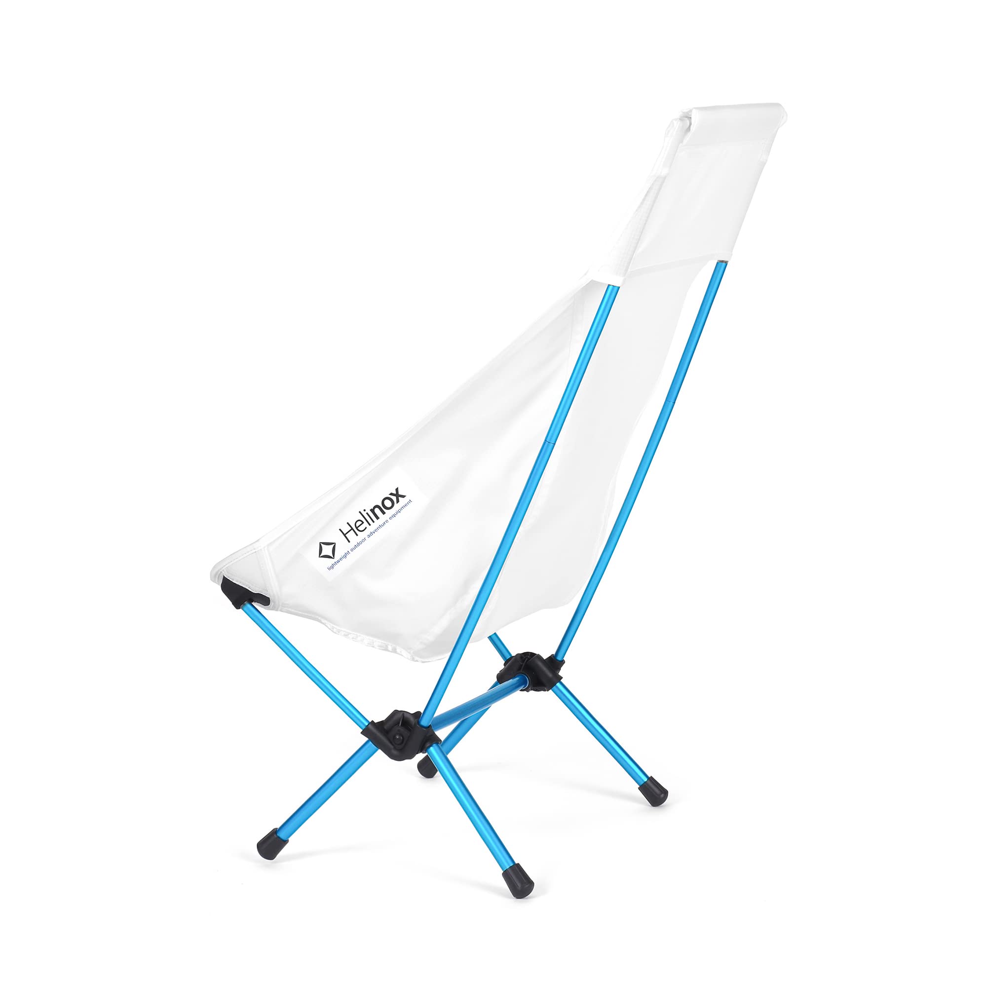 Weather-resistant ripstop fabric and DAC aluminum frame of Helinox Chair Zero Highback
