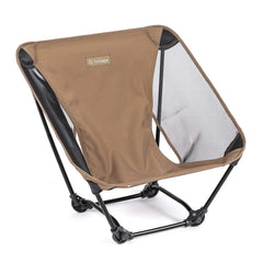 Helinox Ground Chair assembled for stable seating on outdoor camping and hiking trips
