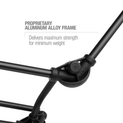 Helinox Ground Chair with DAC aluminum frame delivers strength with light weight
