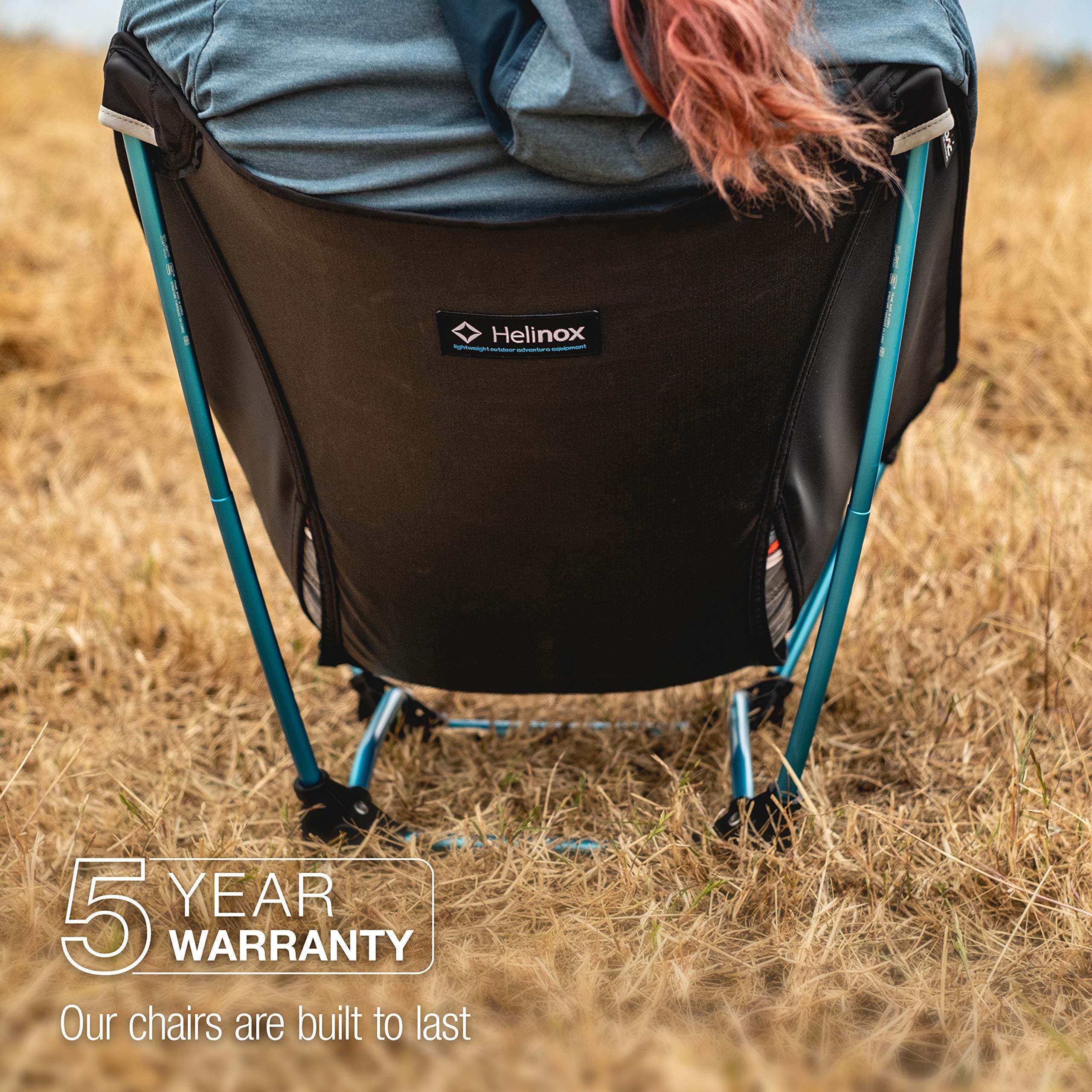 Helinox Ground Chair quick setup with self-assembling poles for fast rests