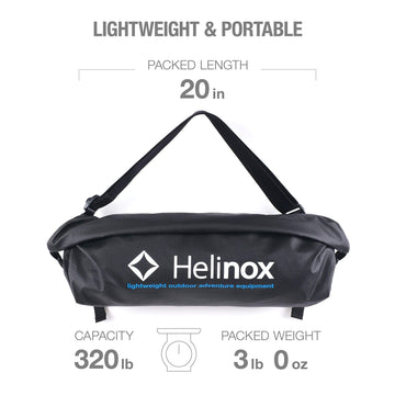 Helinox Incline Festival Chair angles adjustable for personalized seating