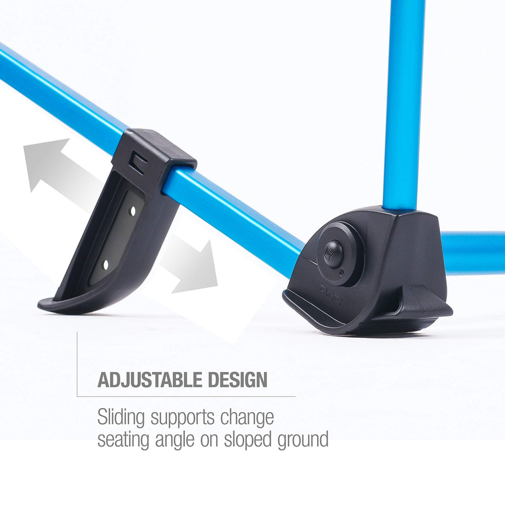 Helinox Incline Festival Chair assembly poles enable fast setup