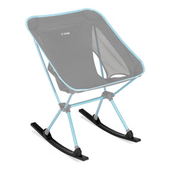 Helinox rocking accessory runners attached to Chair One Original feet for easy rocking