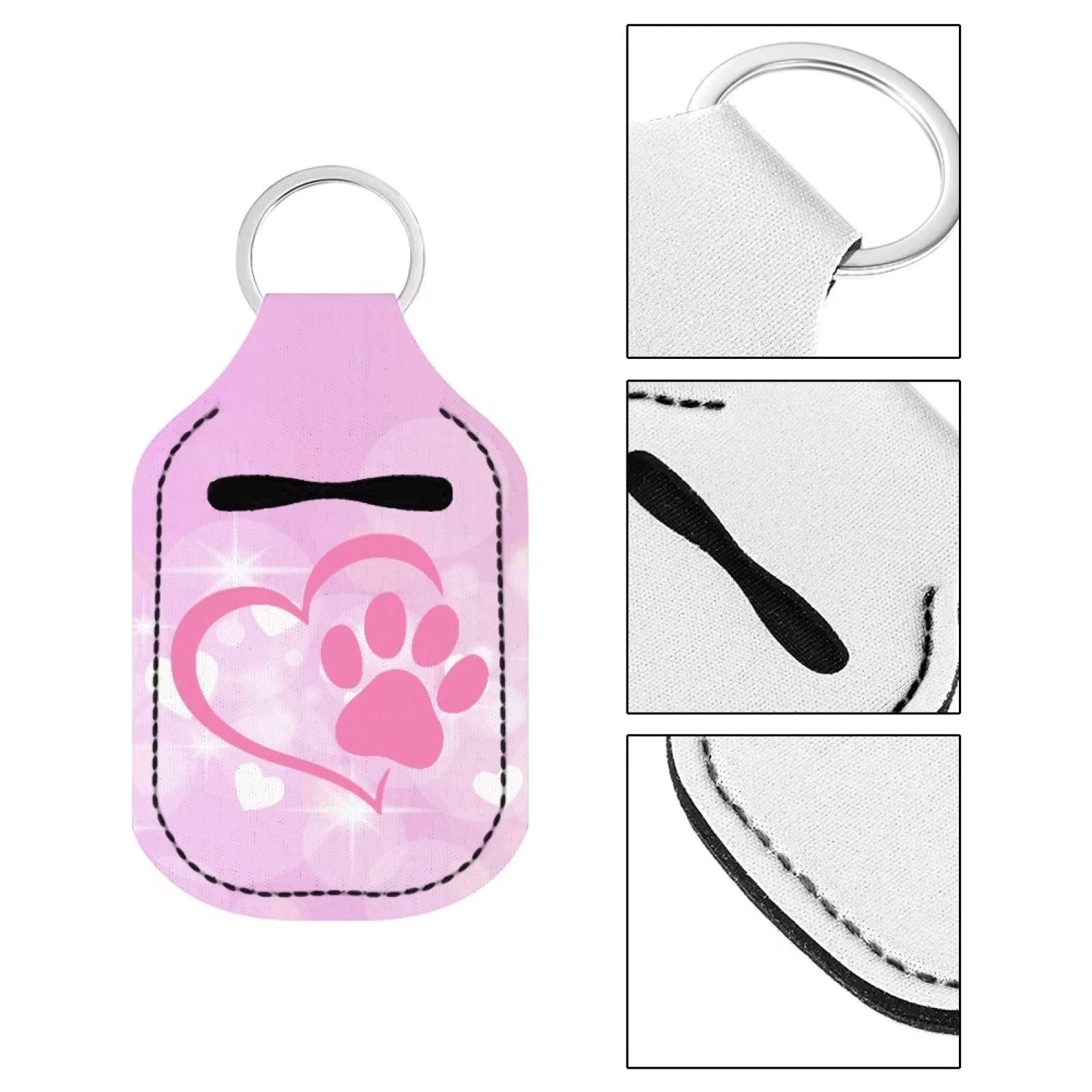 HELLHERO keychain ring attachment clips easily to backpacks and purses
