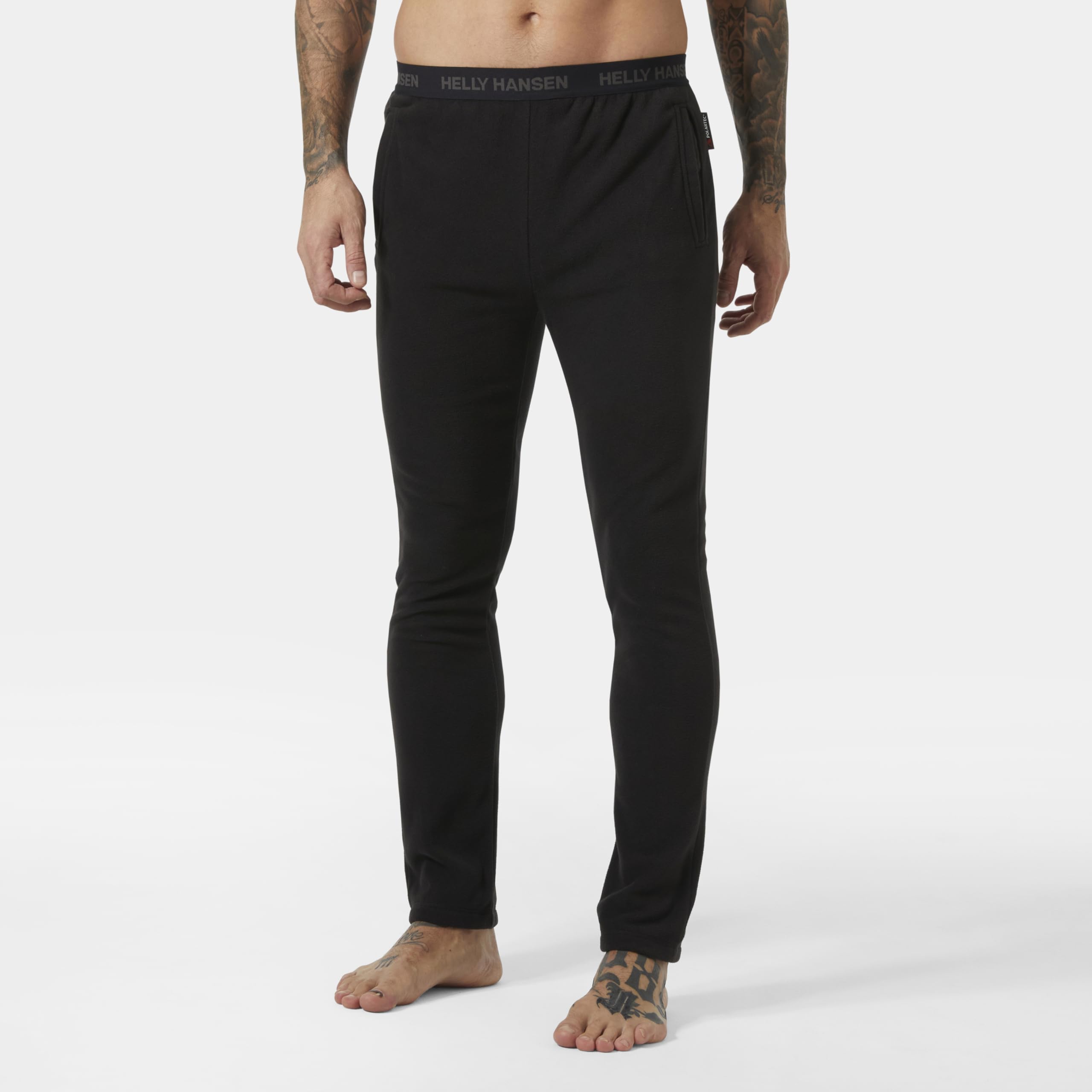 Helly Hansen Daybreaker fleece pant back view emphasizing regular fit and low-bulk seams