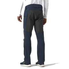 Helly Hansen HP Racing Deck Pants 2.0 back view shows roomy seat for movement.
