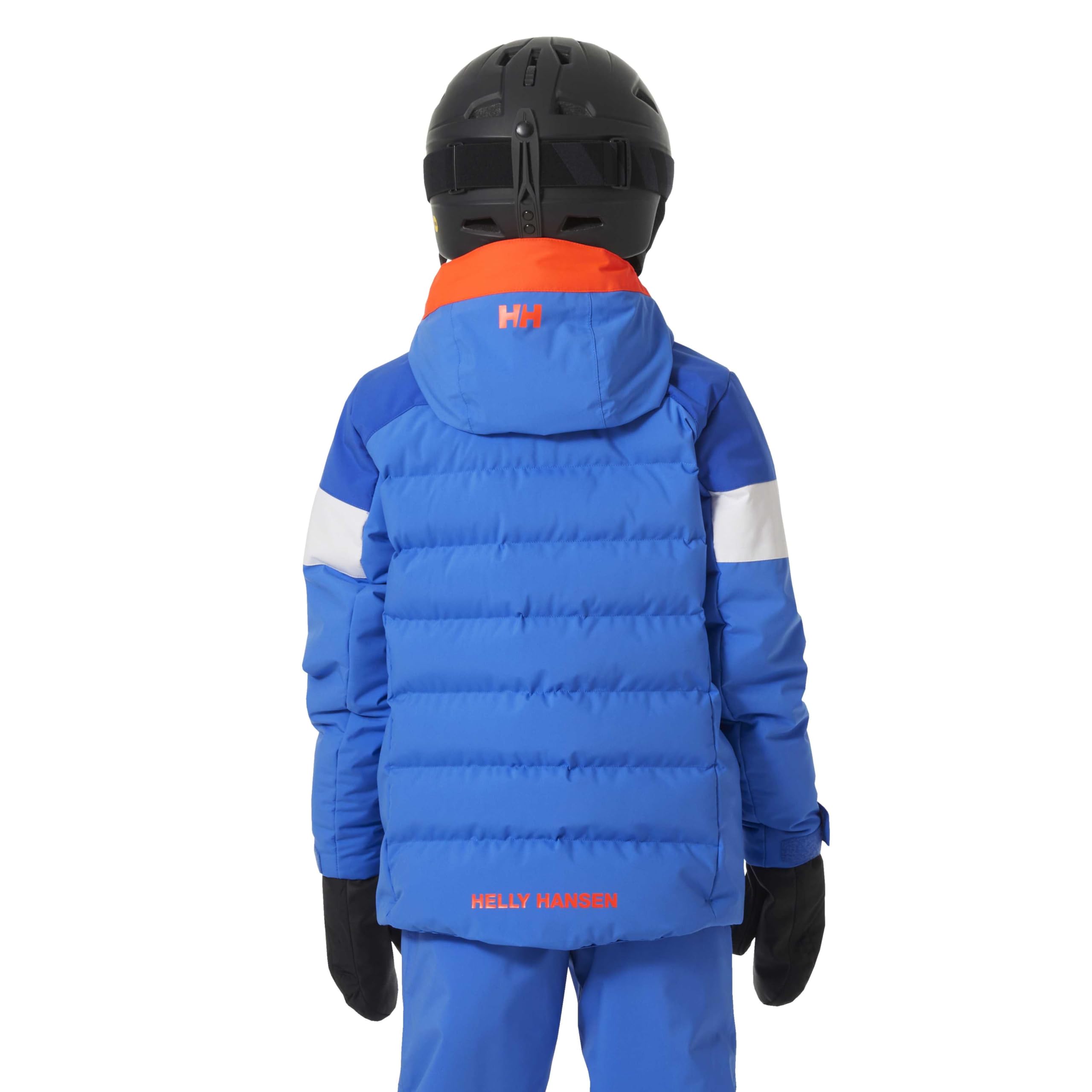 Helly-Hansen Jr Diamond Jacket durable construction withstands rough use.