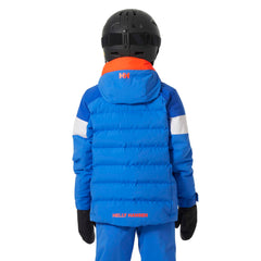 Helly-Hansen Jr Diamond Jacket durable construction withstands rough use.