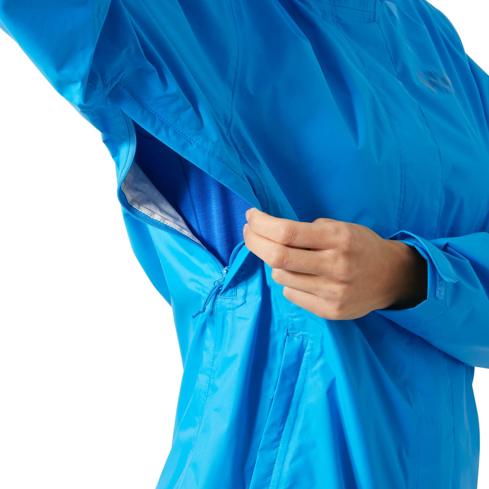 Helly-Hansen Loke Jacket 2.0 underarm ventilation zippers regulate heat on climbs.