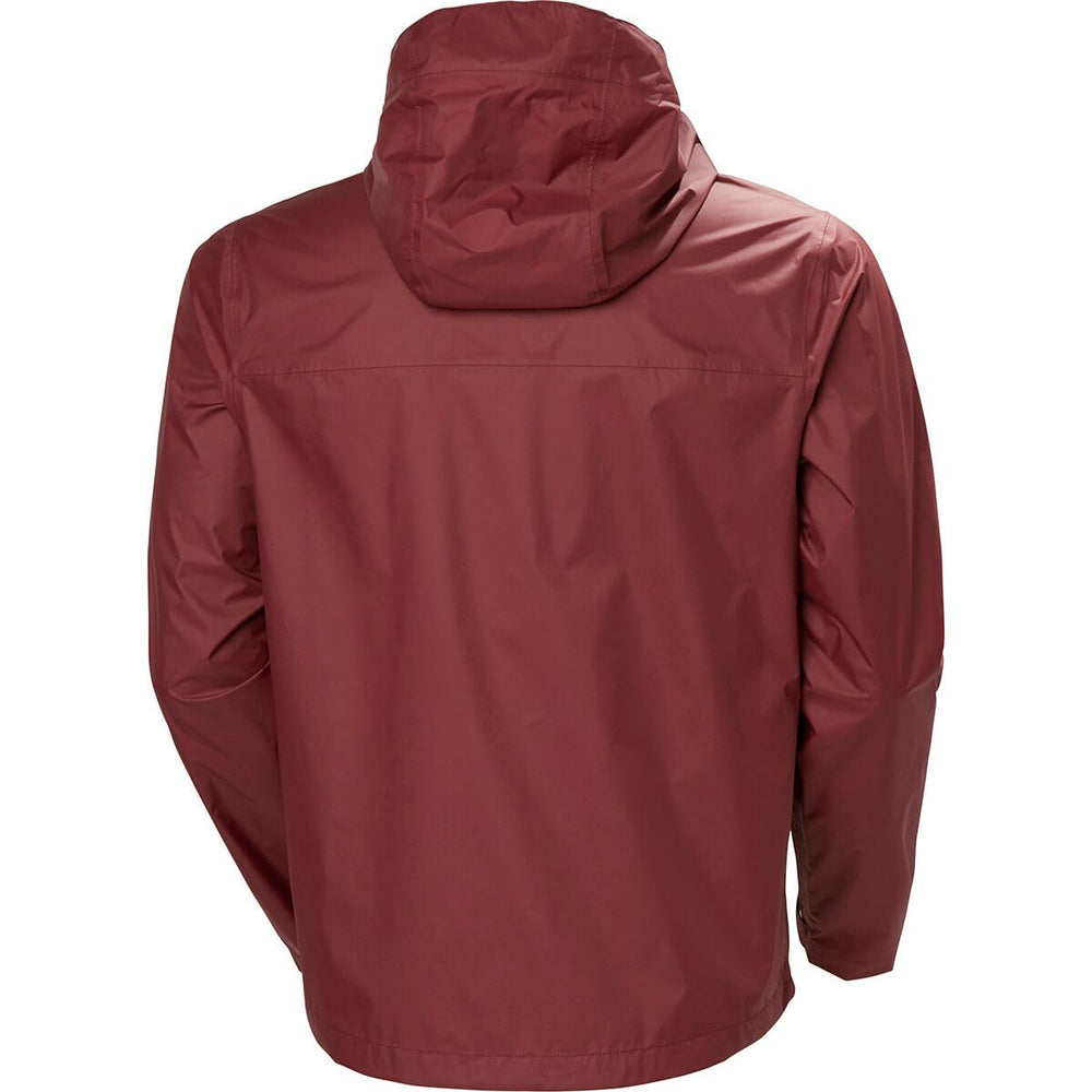 Helly Hansen Loke Jacket 2.0 front placket with seam sealing against rain.