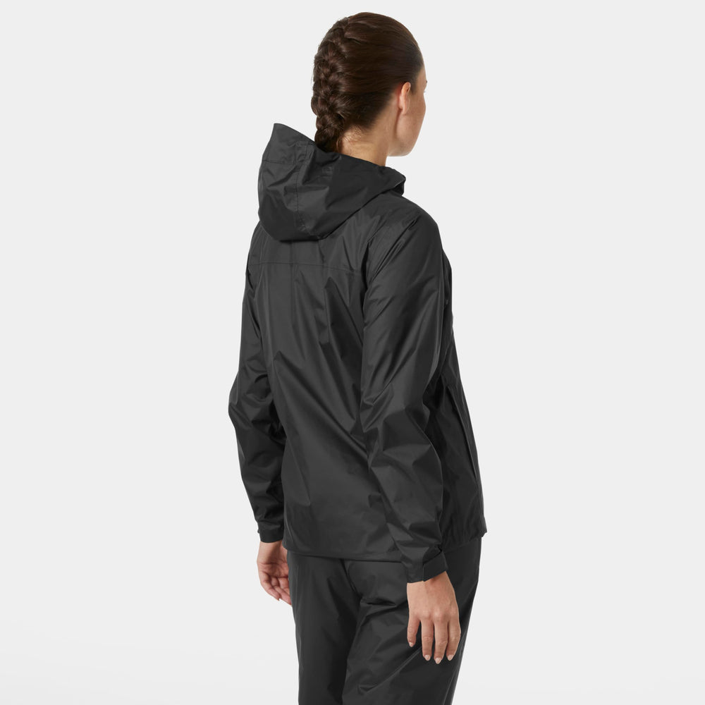 Helly-Hansen Loke Jacket Womens 2.0 under-arm ventilation illustrates breathability during activity.