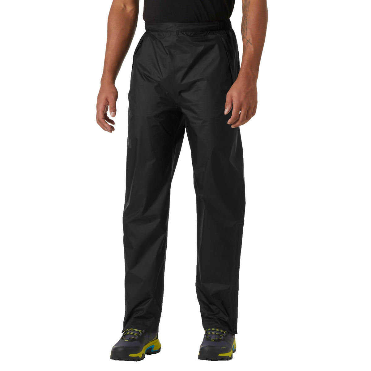 Helly Hansen Loke Pants 2.0 front view shows waterproof protection for rainy hikes