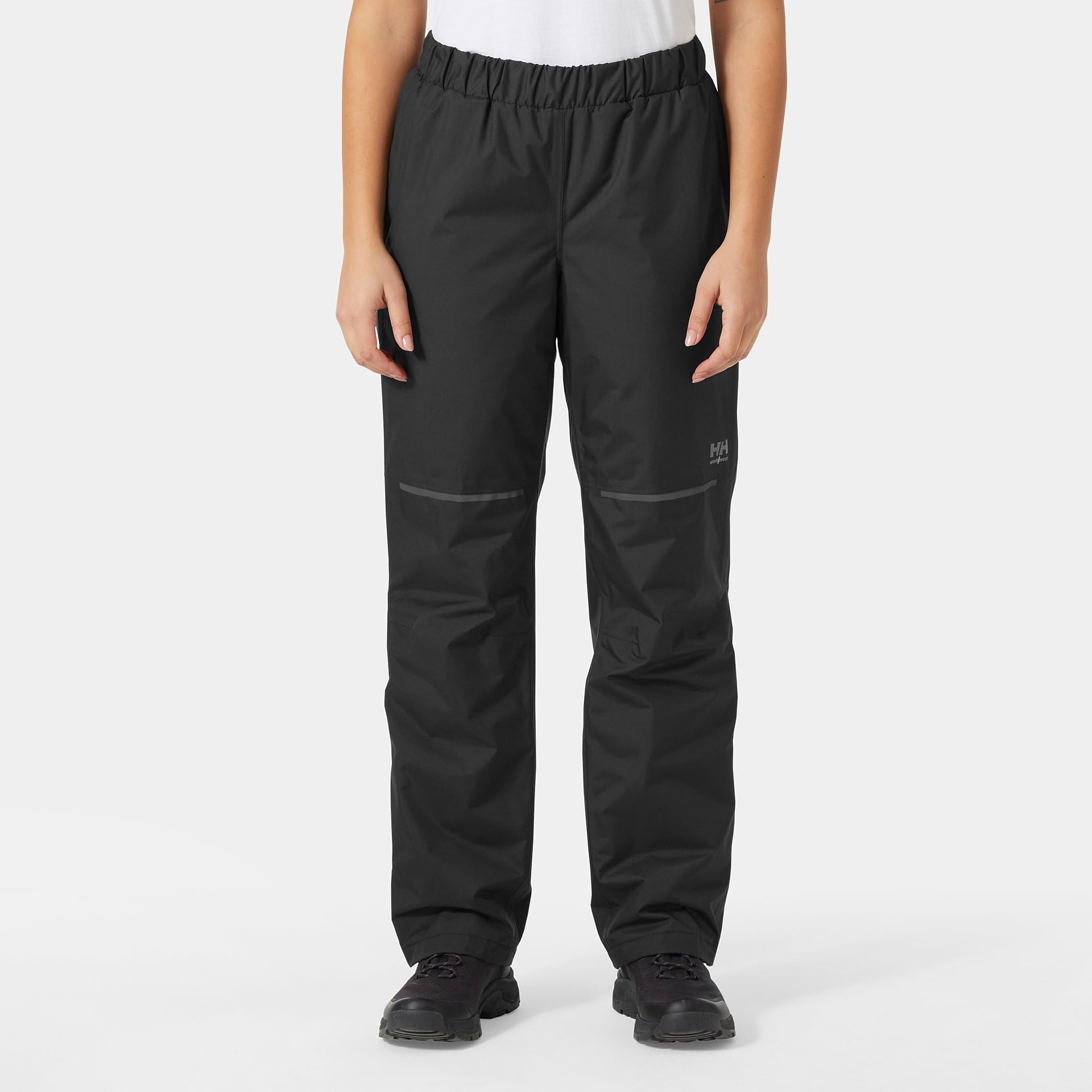Helly Hansen Manchester 2.0 pant waterproof fabric close-up, emphasizing reliable snow protection.