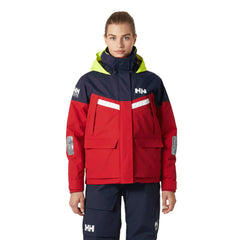 Helly-Hansen Pier Jacket 4.0 adjustable hood adapts to changing weather.