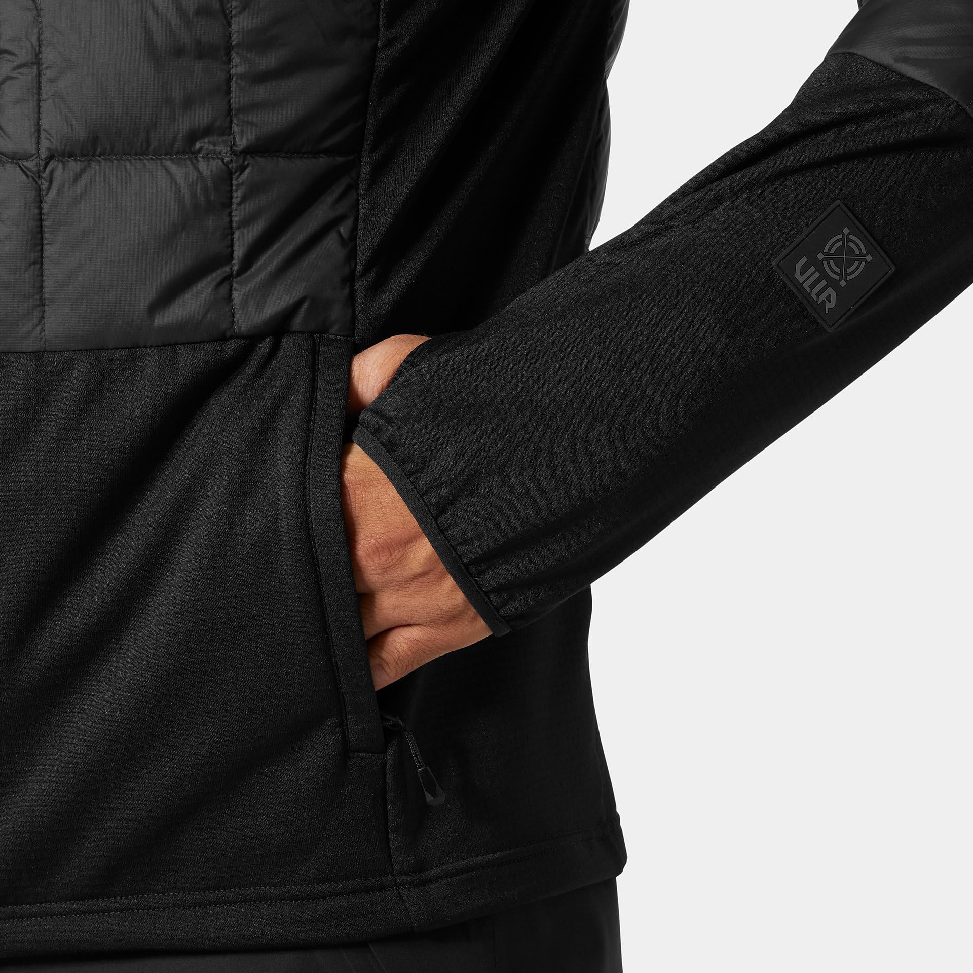 Helly Hansen Ridge Hybrid Insulator breathable fabric boosts comfort during active outdoor adventures.