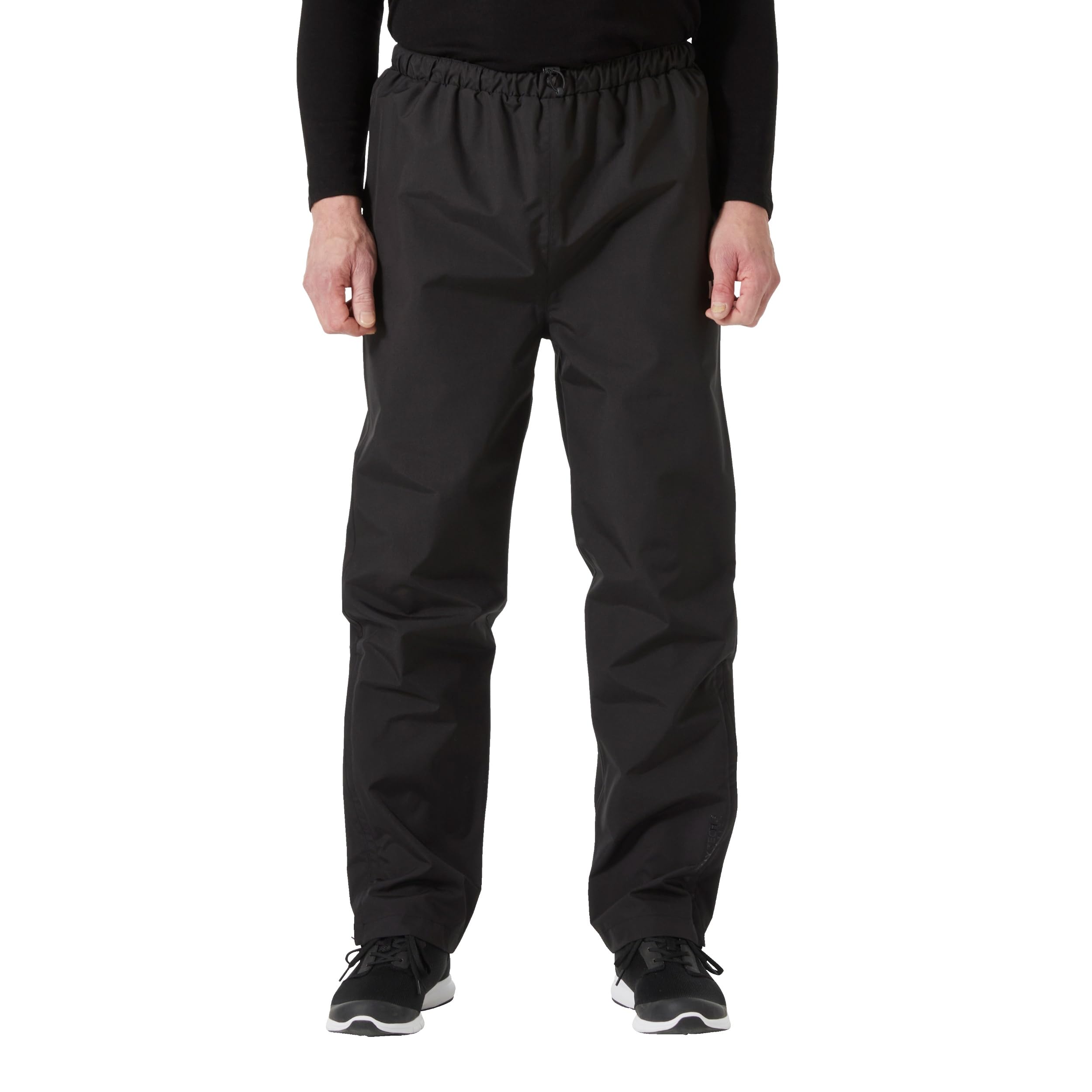 Helly Hansen Seven J rain pant front view for quick rain protection during activity.