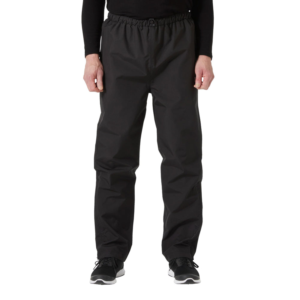 Helly Hansen Seven J rain pant front view for quick rain protection during activity.
