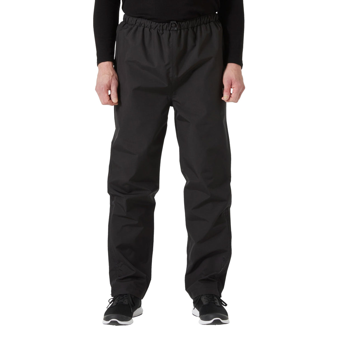 Helly Hansen Seven J rain pant front view for quick rain protection during activity.
