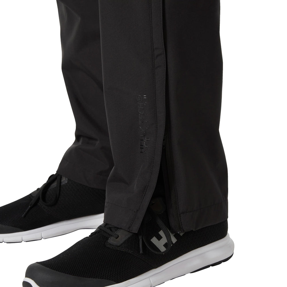 Side-zip detail enables easy on/off over boots in rain.