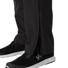 Side-zip detail enables easy on/off over boots in rain.