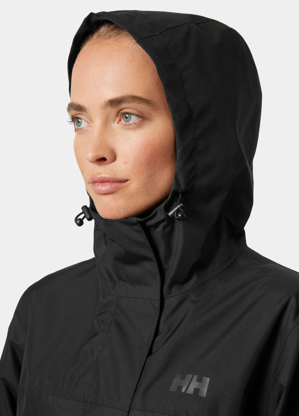 Helly-Hansen Vancouver Rain Jacket back view highlighting peak-to-pavement appeal