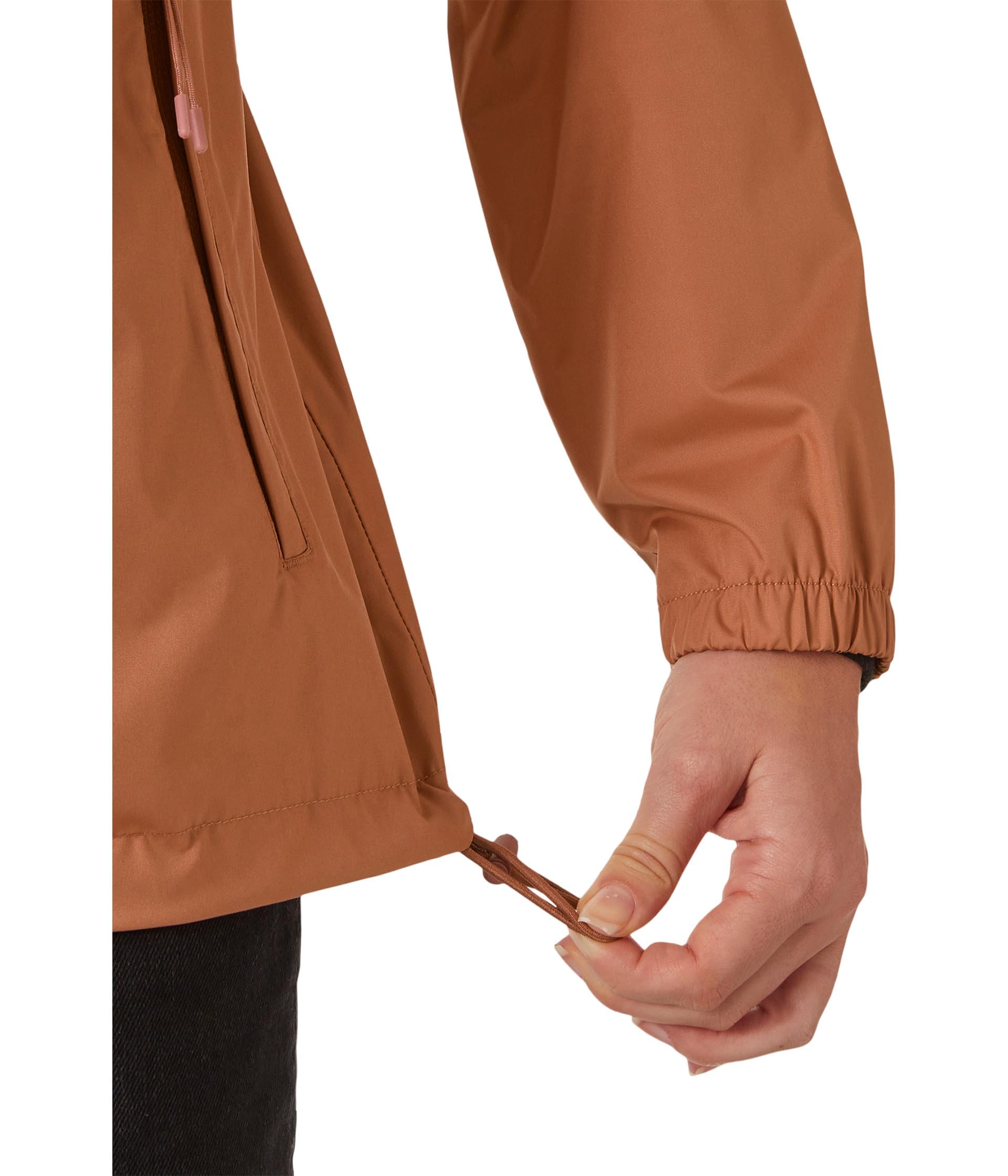 Helly Hansen Vancouver rain jacket cedarwood, zip pockets secure essentials during urban adventures