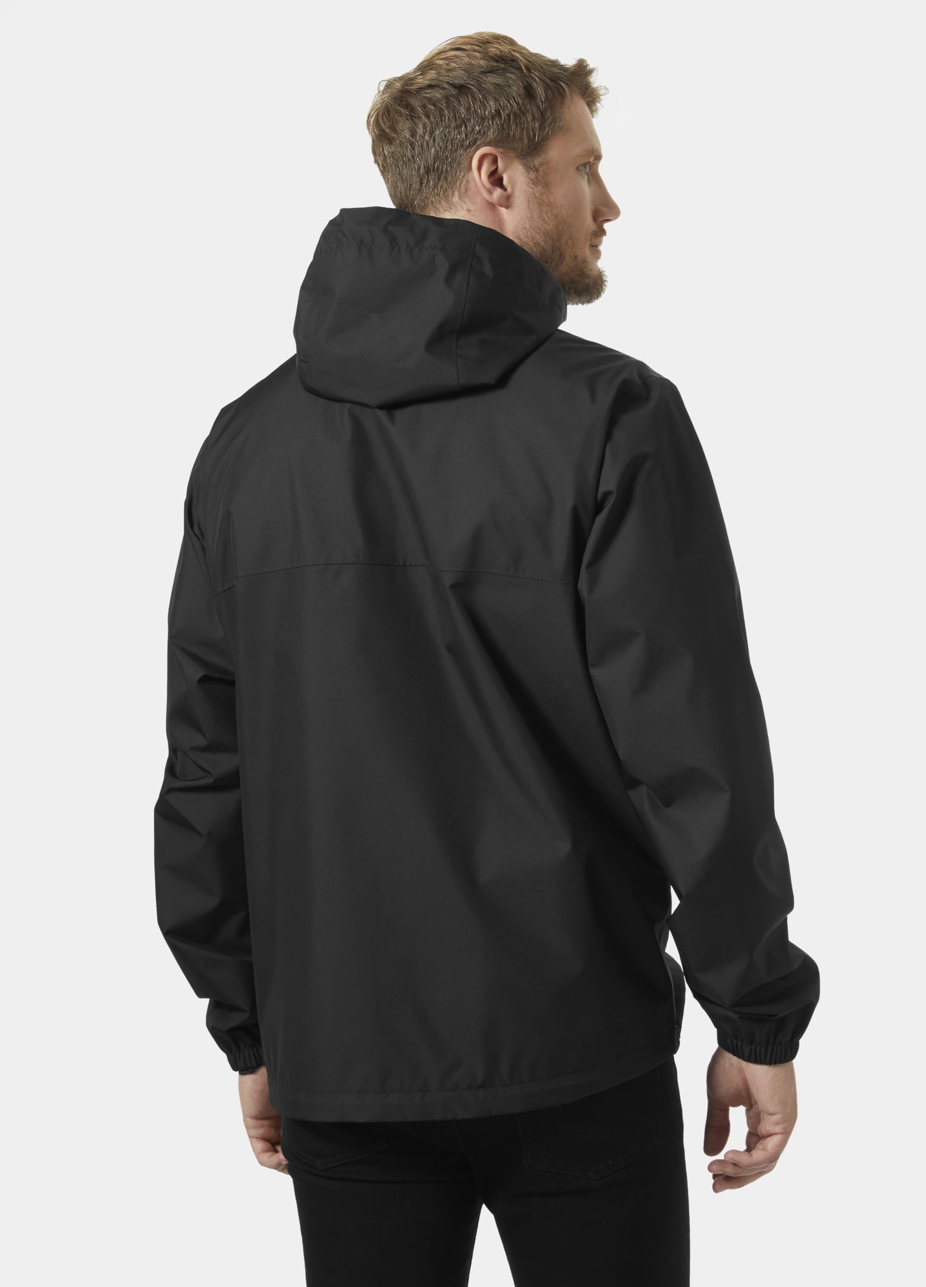 Helly-Hansen Vancouver rain jacket HELLY TECH protection on storm day