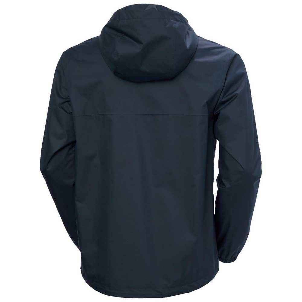 Seam-sealed construction highlight on Helly-Hansen Vancouver Rain Jacket emphasizes reliable rain protection.