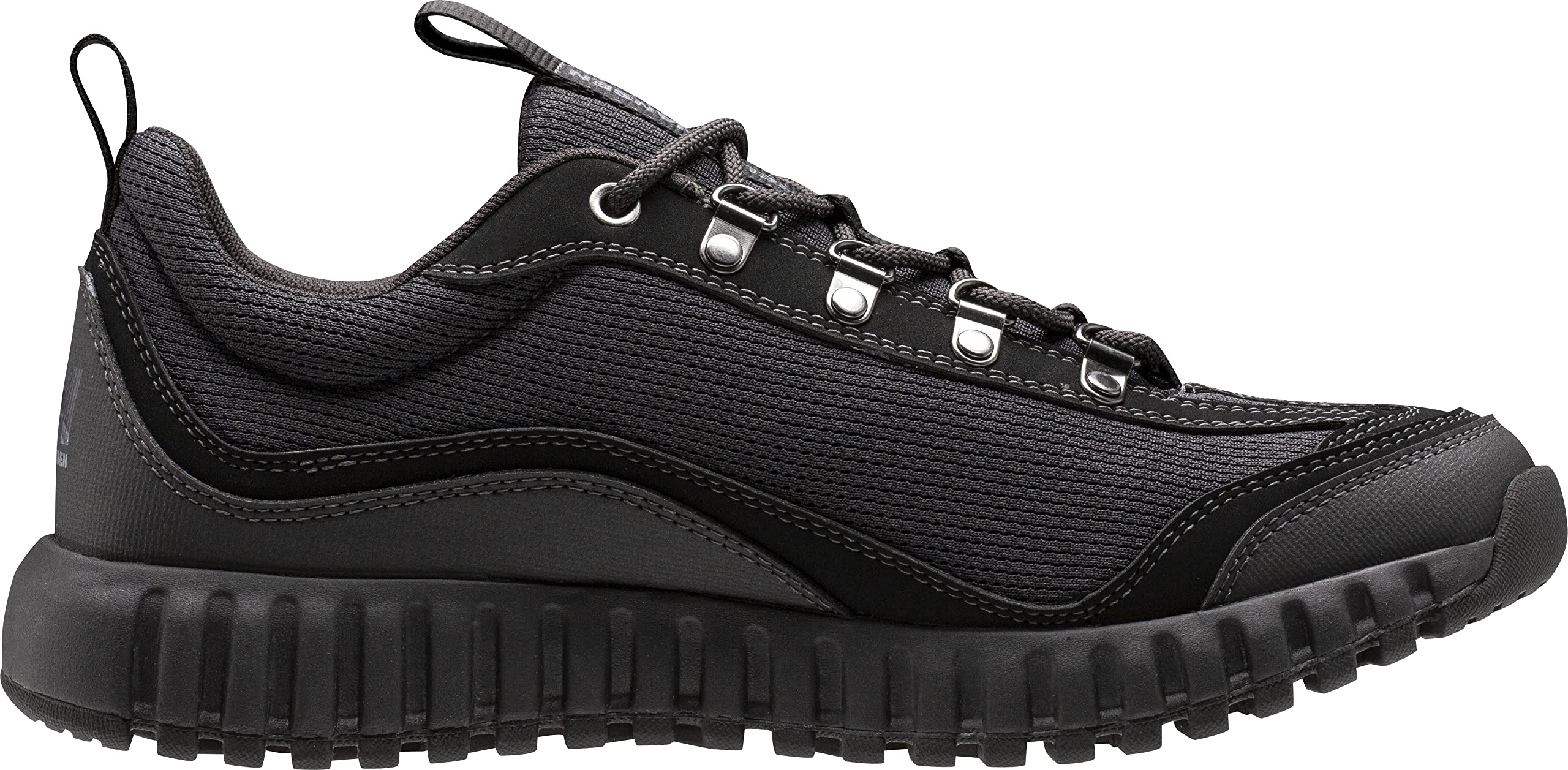 Helly-Hansen Venali Sneaker material closeup shows recycled fabrics and premium leather accents.