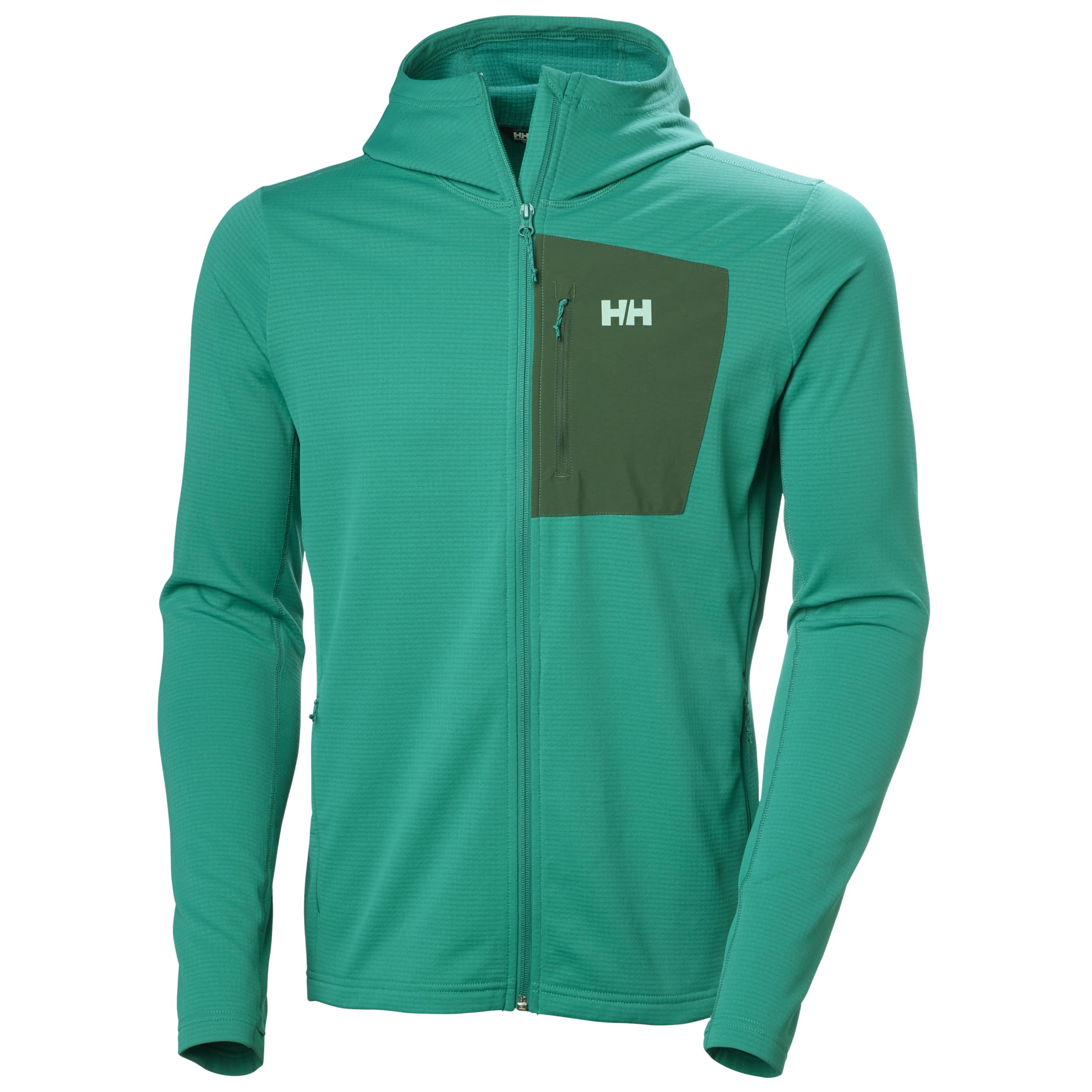 Helly-Hansen Versalite fleece demonstrates grid fleece breathability for comfortable outdoor adventures.
