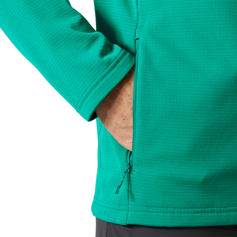 Helly-Hansen Versalite packable design shows compressible form for easy packing.