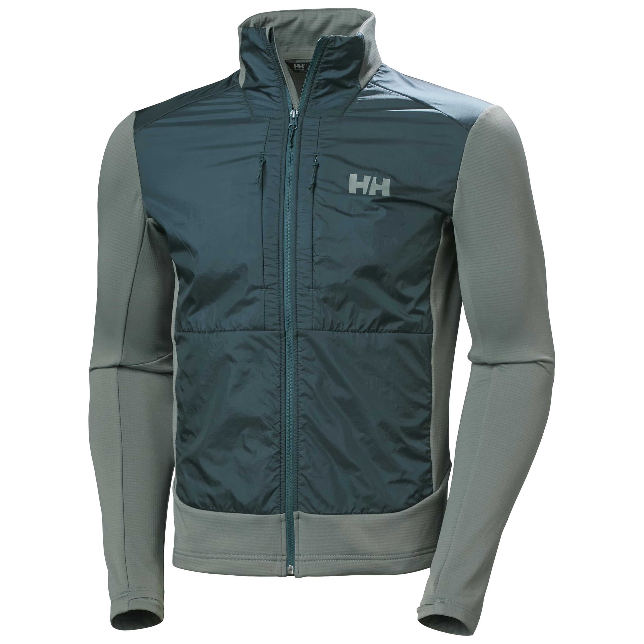 Helly-Hansen Versalite Hybrid Fleece Jacket front view for versatile outdoor warmth and protection.