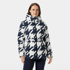 Helly Hansen Winter Bliss back view highlights streamlined silhouette and modular design