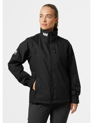 Helly-Hansen Women’s Crew Jacket 2.0 back view with a sleek urban silhouette.