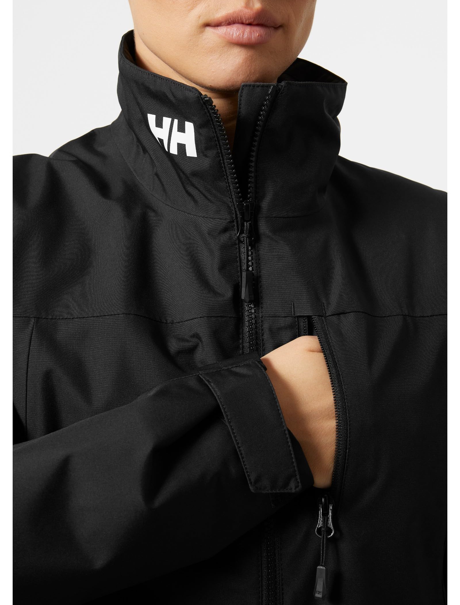 Helly-Hansen Women’s Crew Jacket 2.0 sleeve taffeta lining enables easy on/off.