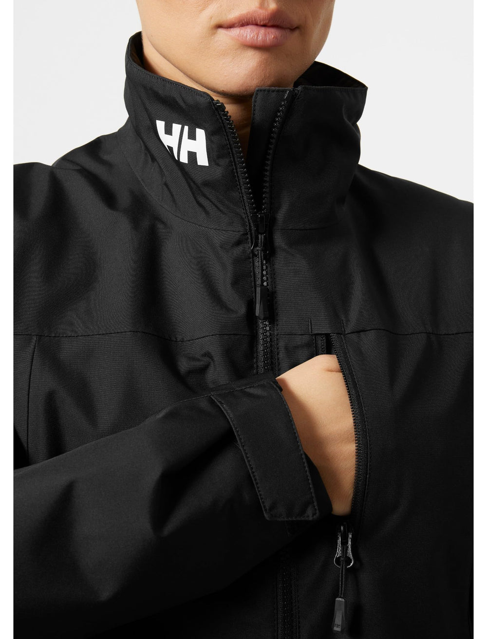 Helly-Hansen Women’s Crew Jacket 2.0 sleeve taffeta lining enables easy on/off.