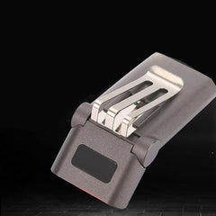 Hemoton adjustable-angle cap light directs beam precisely for night use.