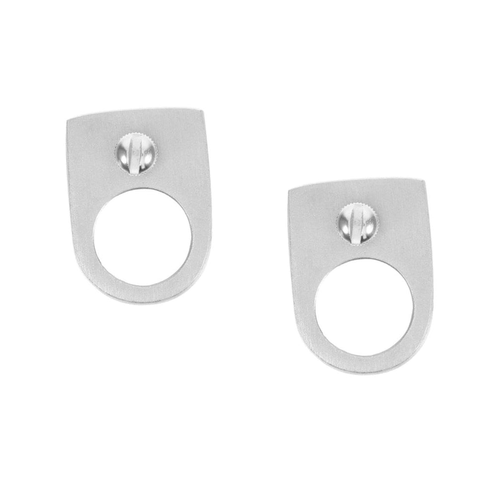 Hemoton sling shot ring in hand, showcasing durable stainless steel construction.