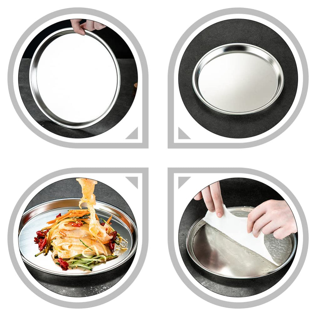 Hemoton decorative yet practical food plate with quality craftsmanship.