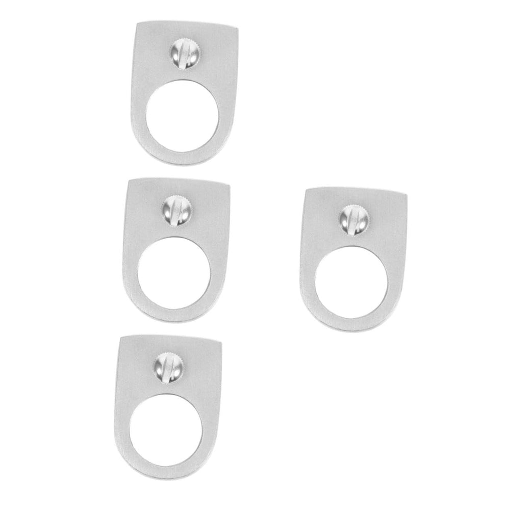 Hemoton fine workmanship stainless steel ring, reliable and reusable.