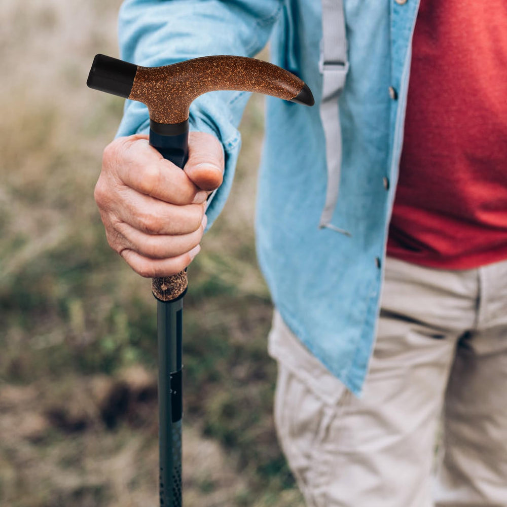 Hemoton replacement hiking pole handle ready for quick upgrades and easy installation
