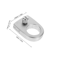 Hemoton replacement ring stainless steel, sturdy backup for wear-prone slings.