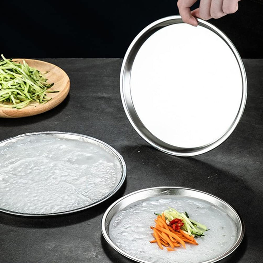 Hemoton round serving dish for fruits and desserts, easy to clean.