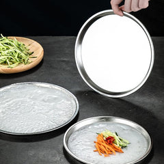 Hemoton round serving dish for fruits and desserts, easy to clean.