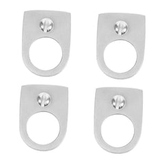 Hemoton sling-shot frameless stainless steel ring, durable replacement for setups.