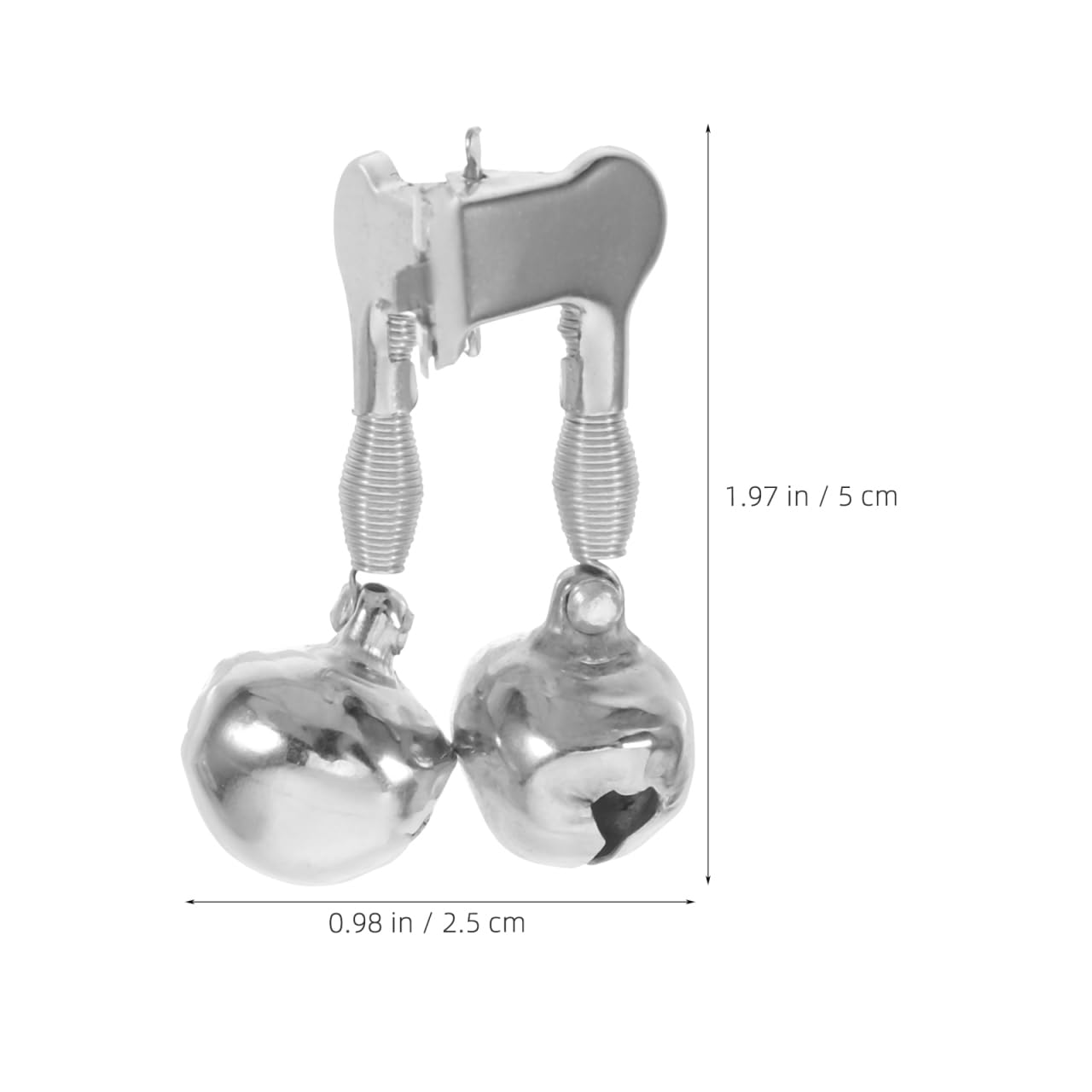 Hemoton stainless steel fish bite alarm provides clear bite notifications